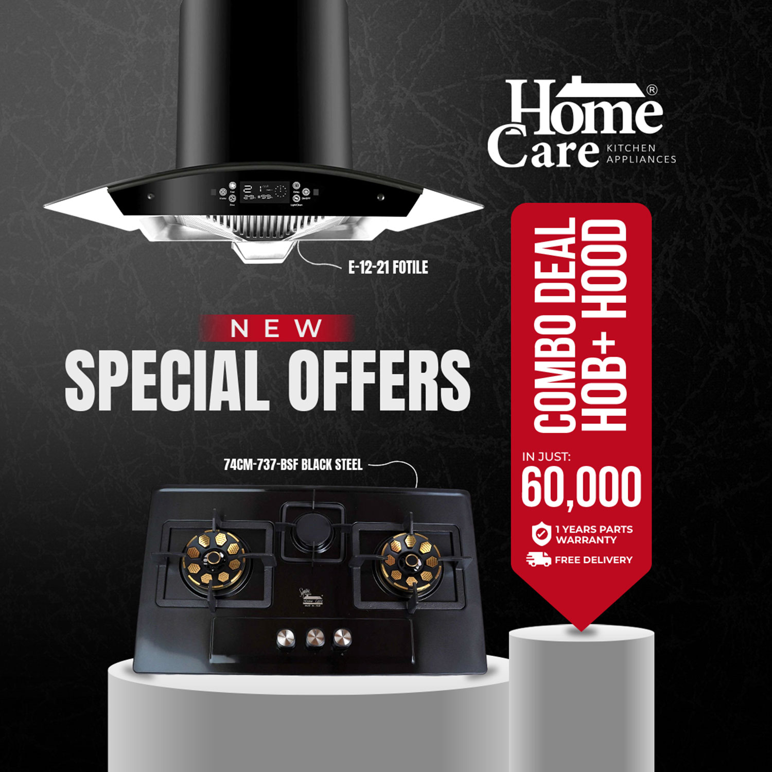 Special Combo Hob+Hood